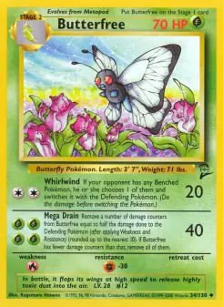 Butterfree — Base Set 2 #34