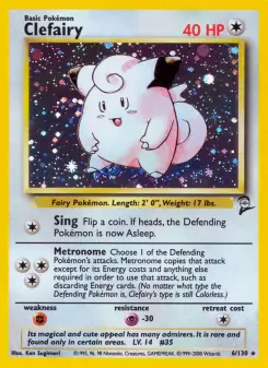 Clefairy — Base Set 2 #6