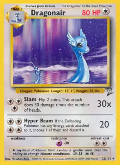 Dragonair 22 — Base Set 2