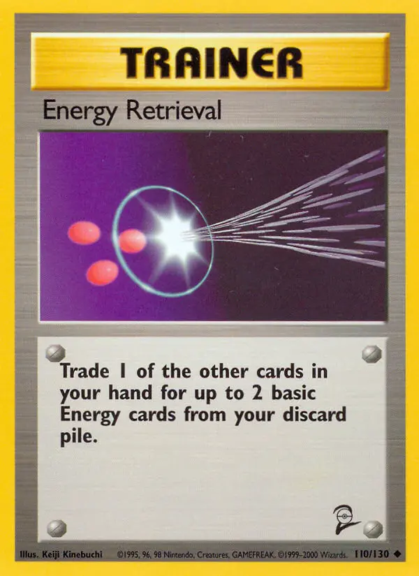 Energy Retrieval 110 — Base Set 2 110, Normal finish
