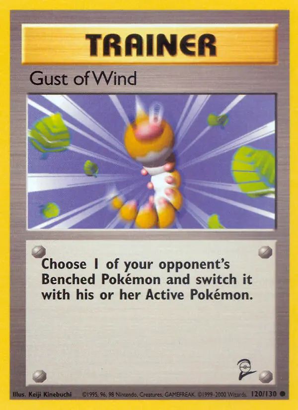 Gust of Wind 120 — Base Set 2 120, Normal finish