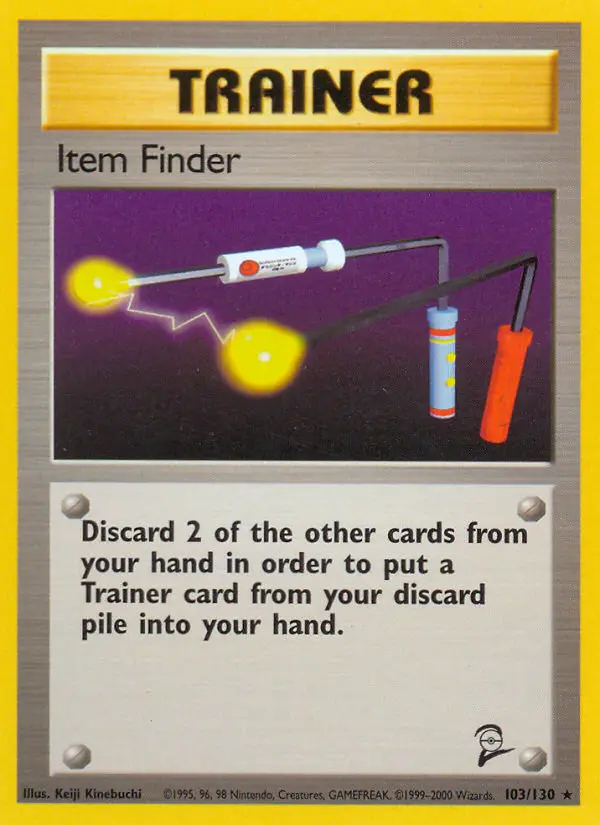 Item Finder 103 — Base Set 2 103, Normal finish