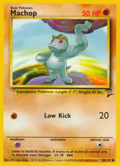 Machop — Base Set 2 #78