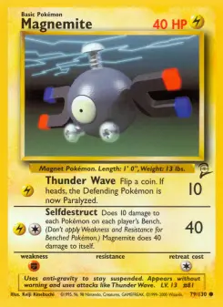 Magnemite — Base Set 2 #79