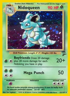 Nidoqueen 12 — Base Set 2