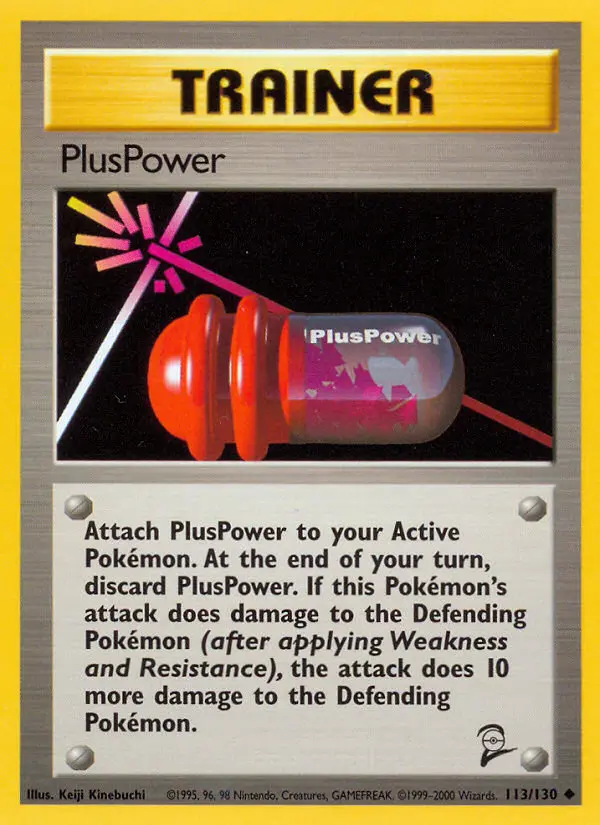 PlusPower 113 — Base Set 2 113, Normal finish
