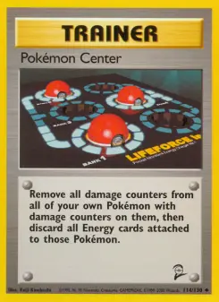 Pokémon Center 114 — shown as an example of the Reverse Holofoil finish