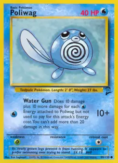 Poliwag 88 — Base Set 2
