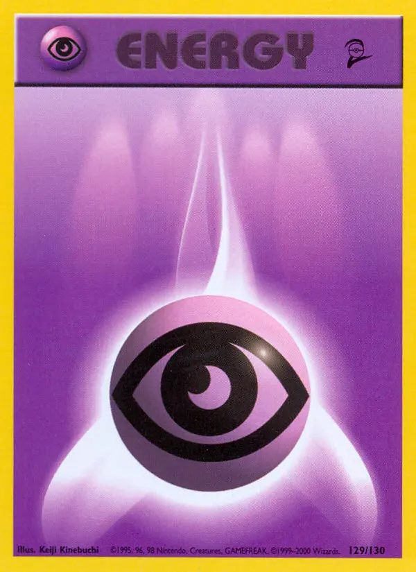 Psychic Energy 129 card from Base Set 2
