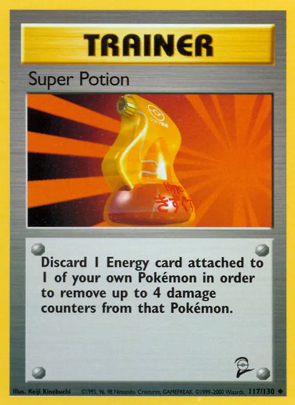 Super Potion 117 — Base Set 2 117, Normal finish