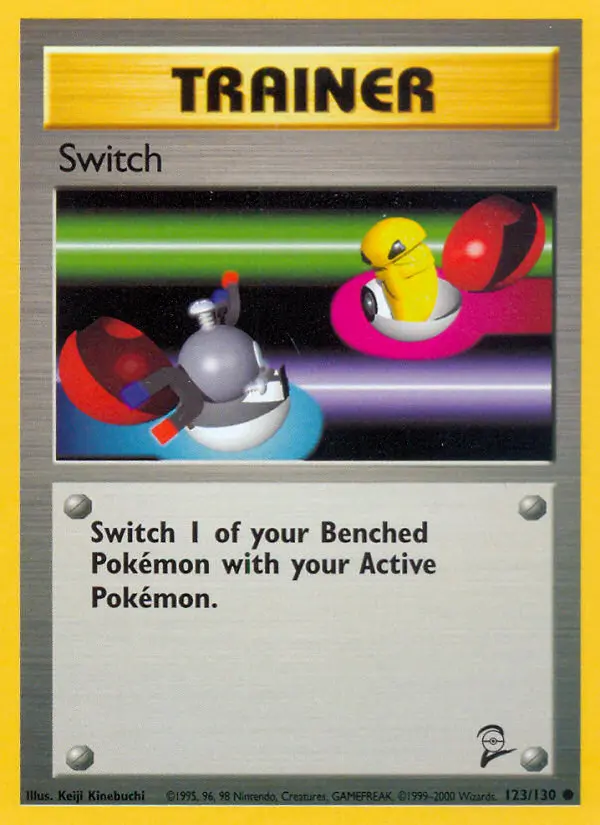 Switch 123 — Base Set 2 123, Normal finish