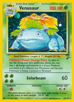Venusaur — Base Set 2 #18