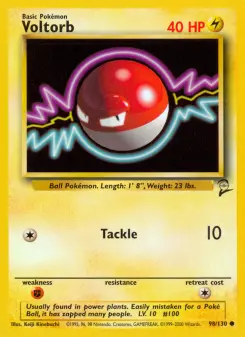 Voltorb — Base Set 2 #98
