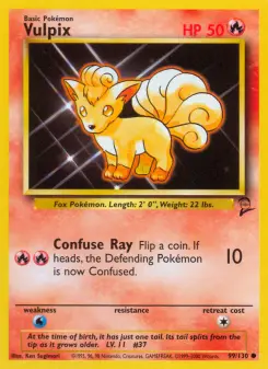 Vulpix — Base Set 2 #99