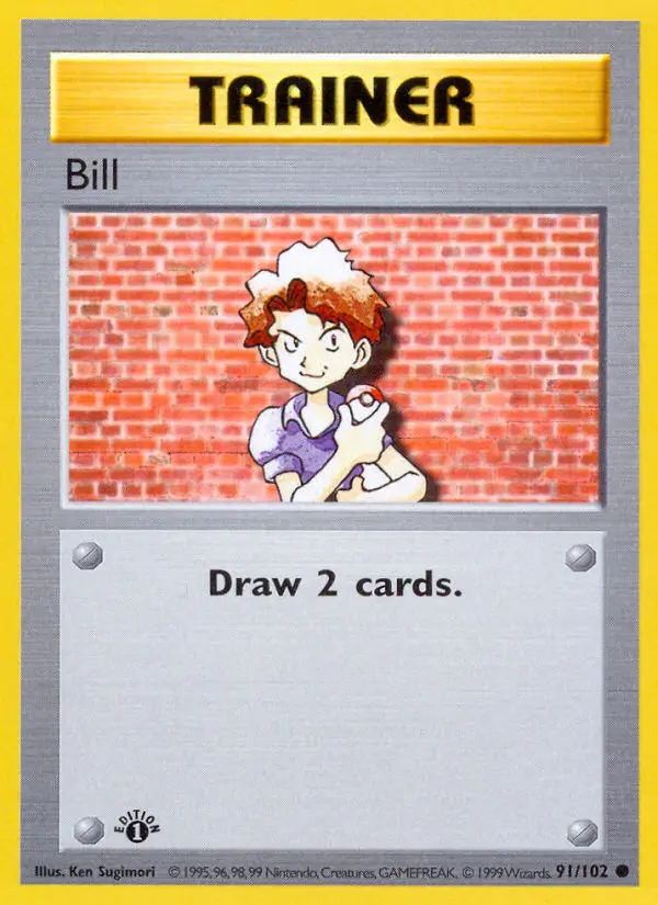 Bill 91 — Base 91, 1st Edition finish