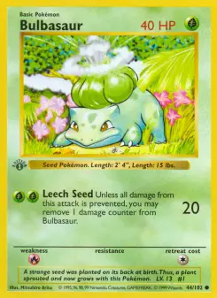 Bulbasaur — Base #44
