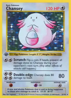 Chansey — Base 3
