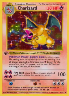 Charizard — 120 HP, the highest in this group