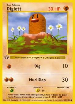 Diglett — Base #47