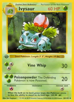 Ivysaur 30 — Base