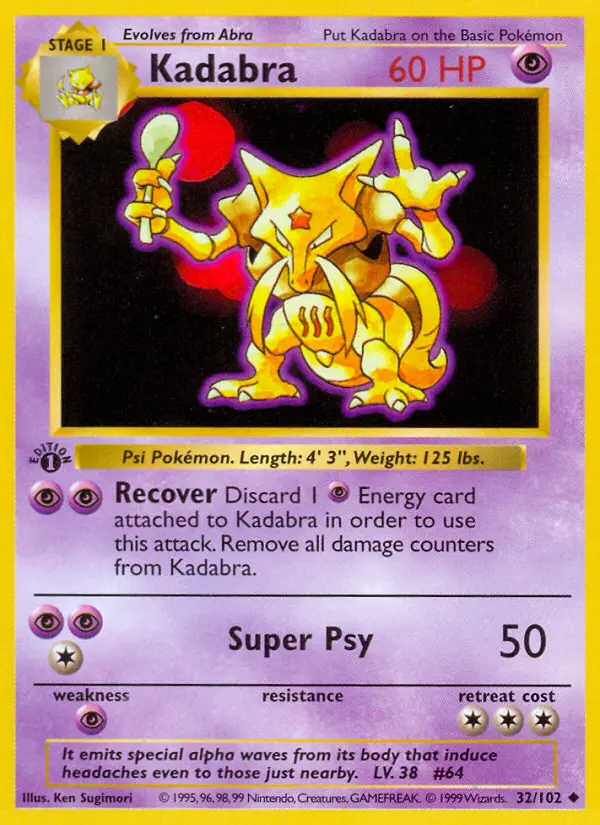 Kadabra 32 — Base 32, 1st Edition finish
