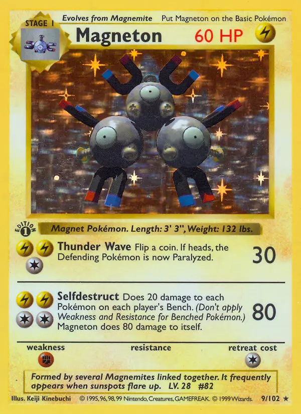 Magneton 9 card from Base