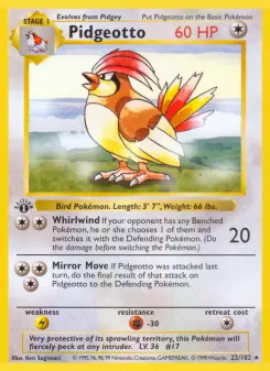 Pidgeotto 22 — Base