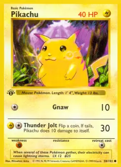 Pikachu 58 — Base