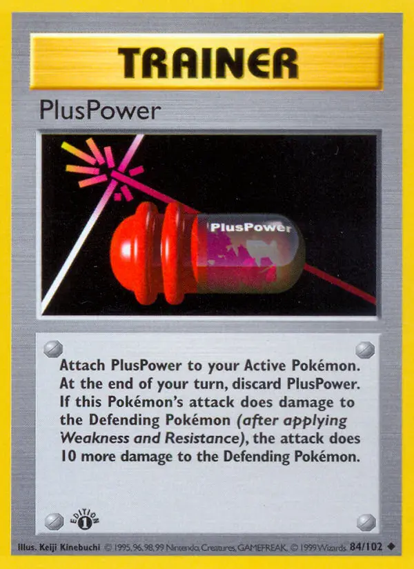 PlusPower 84 — Base 84, 1st Edition finish