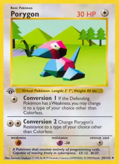 Porygon — Base #39