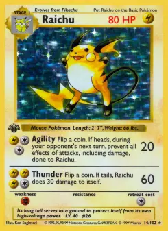 Raichu 14 — Base