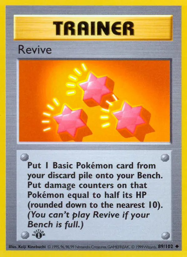 Revive 89 — Base 89, 1st Edition finish
