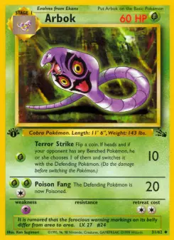 Arbok 31 — Fossil