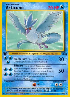 Articuno 17 — Fossil