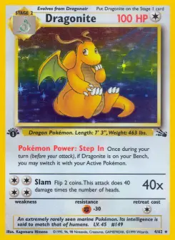 Dragonite — Fossil 4