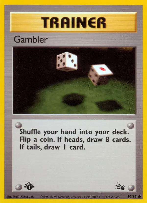 Gambler 60 — Fossil 60, 1st Edition finish
