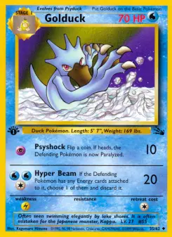 Golduck — Fossil #35