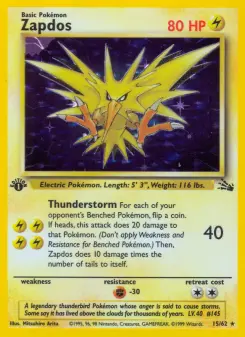 Zapdos 15 — Fossil