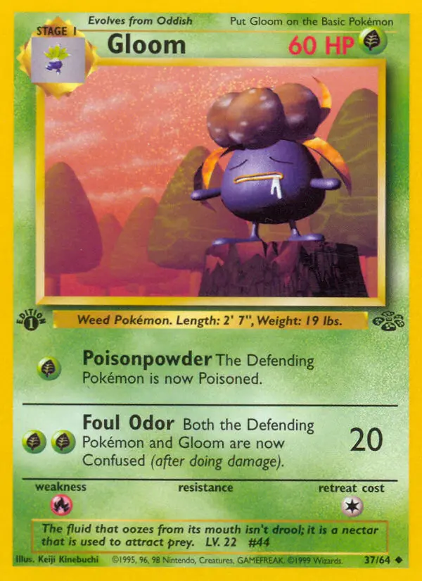 Gloom 37 card from Jungle