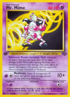Mr. Mime 22 — Jungle