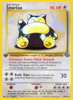 Snorlax — Jungle 27