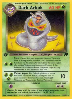 Dark Arbok 19 — Team Rocket