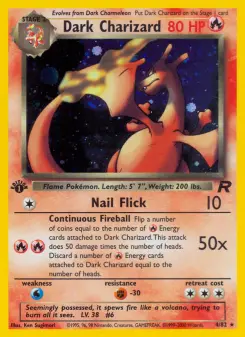 Dark Charizard — Team Rocket 4