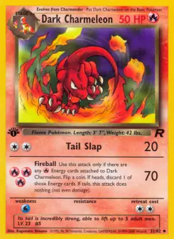 Dark Charmeleon — Team Rocket #32