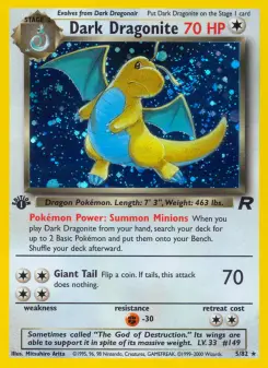 Dark Dragonite 5 — Team Rocket