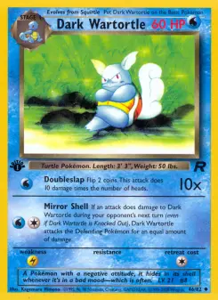 Dark Wartortle 46 — Team Rocket