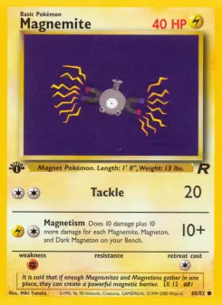Magnemite — Team Rocket #60