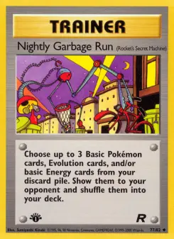 Nightly Garbage Run 77 — Team Rocket