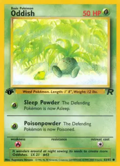 Oddish — Team Rocket #63