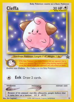 Cleffa 31 — Wizards Black Star Promos